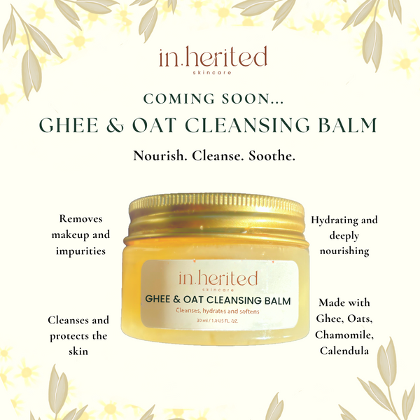 Ghee & Oat Cleansing Balm